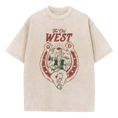 The Old West Unisex Washed T-Shirt