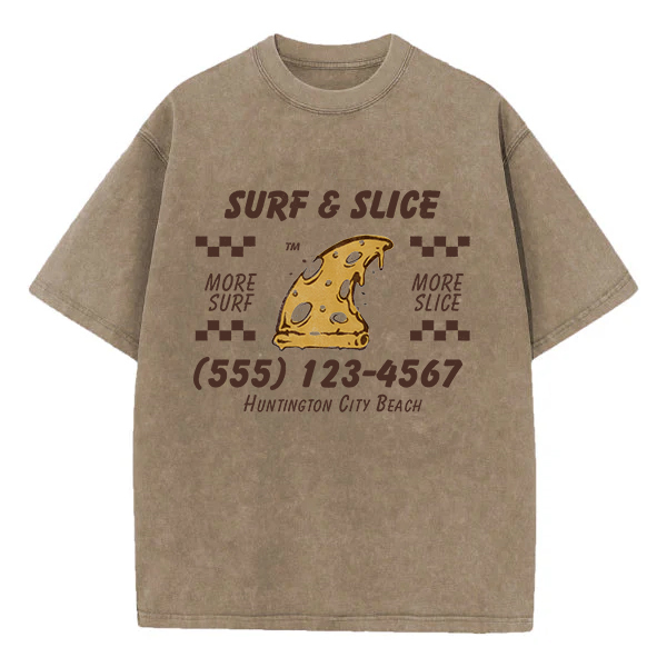 Washed T-Shirt | Surf & Slice Washed TEE