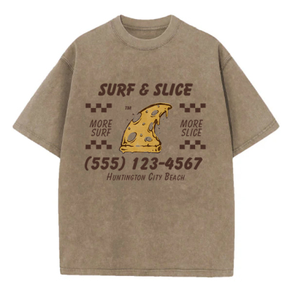 Washed T-Shirt | Surf & Slice Washed TEE