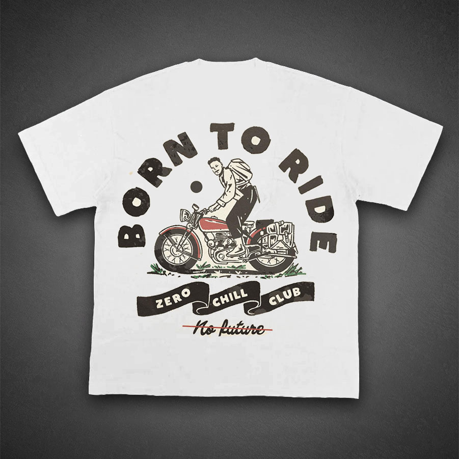 Vintage Moto Cowboy Tee