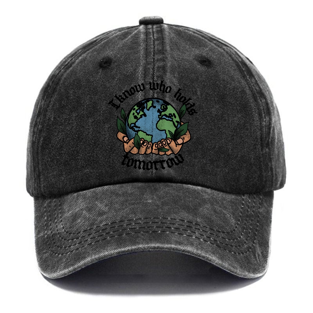 Baseball Cap | Protect Our Planet Unisex Vintage Washed Cap | TIDESENCE