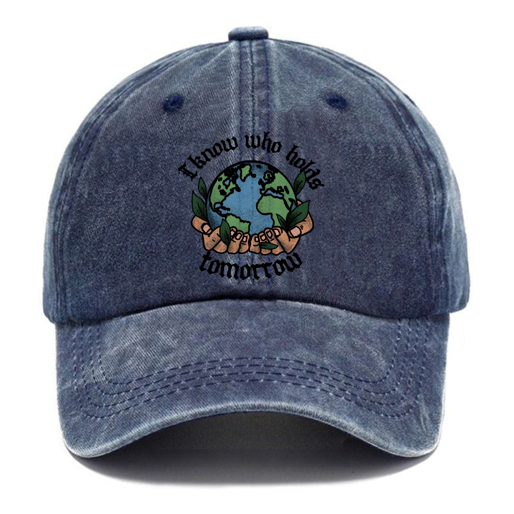 Baseball Cap | Protect Our Planet Unisex Vintage Washed Cap | TIDESENCE