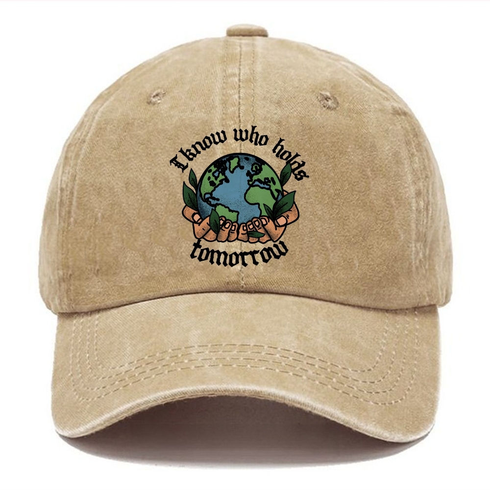 Baseball Cap | Protect Our Planet Unisex Vintage Washed Cap | TIDESENCE