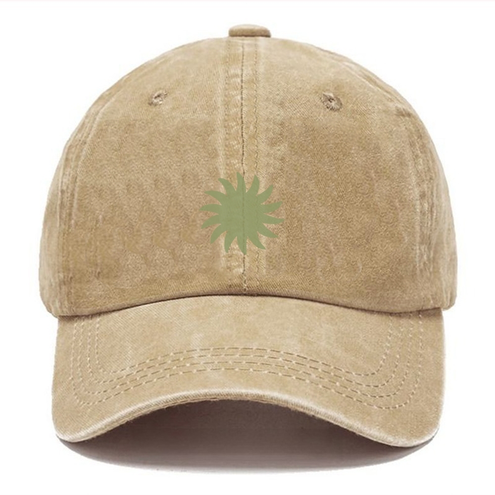 Baseball Cap | Hippie Sun Unisex Vintage Casual Washed Cap | TIDESENCE