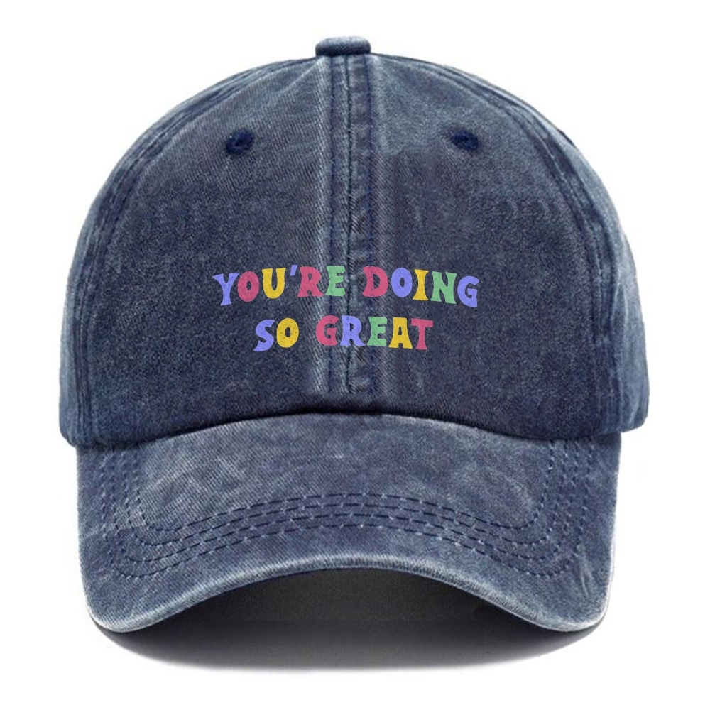 Baseball Cap Unisex Vintage Casual Washed Cap