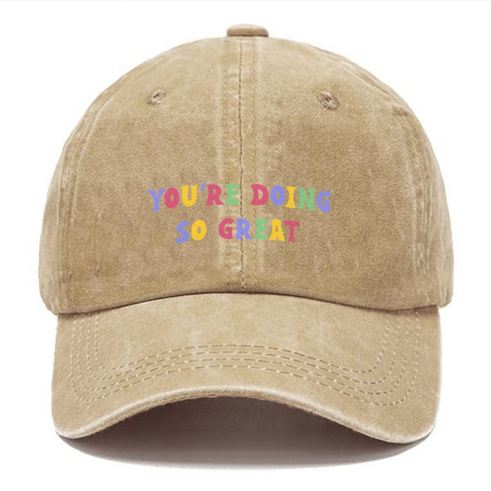 Baseball Cap Unisex Vintage Casual Washed Cap