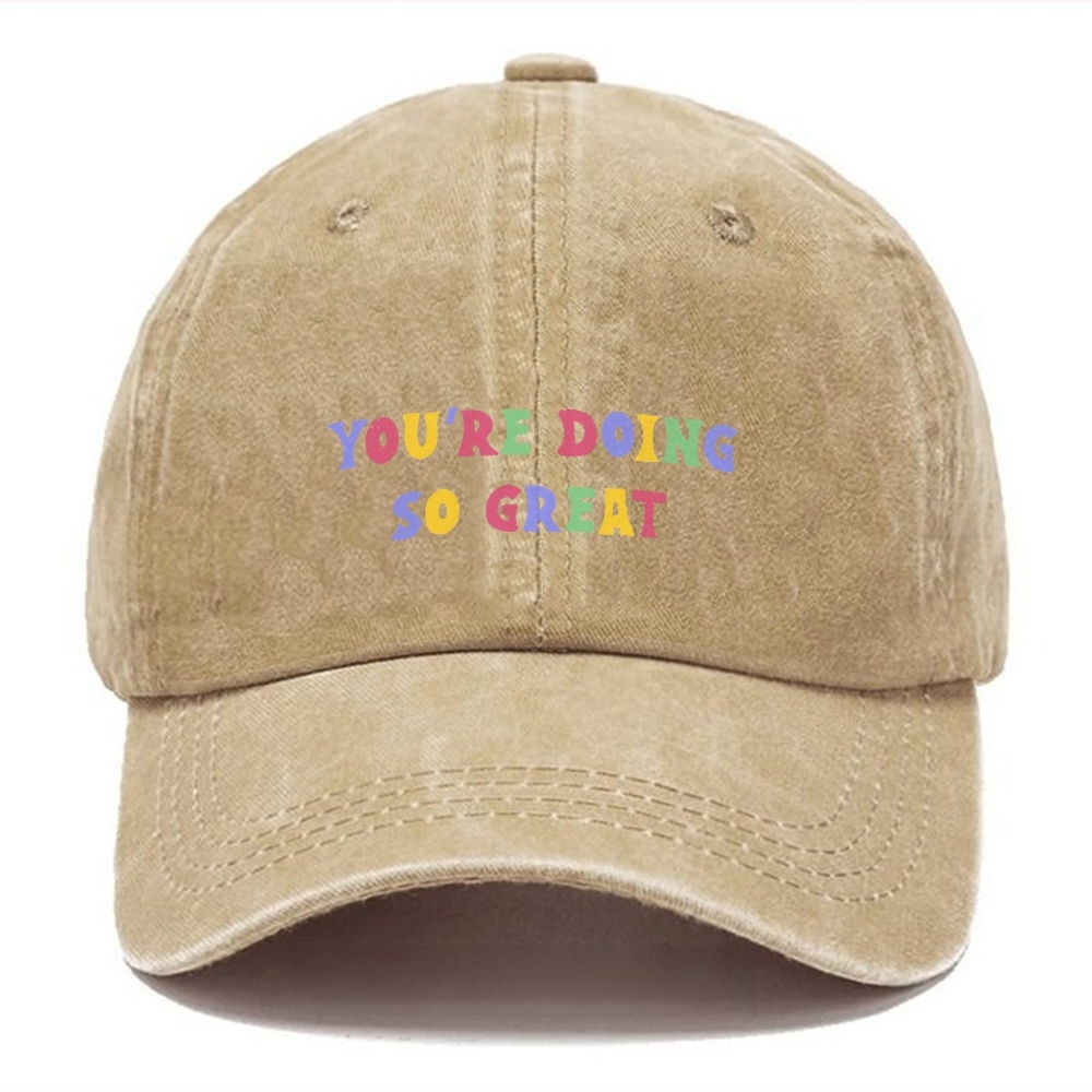 Baseball Cap Unisex Vintage Casual Washed Cap