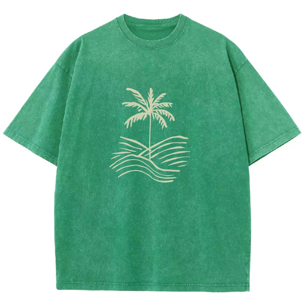 Washed T-Shirt | Surf Unisex Fit | TIDESENCE