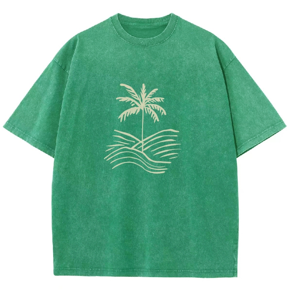 Washed T-Shirt | Surf Unisex Fit | TIDESENCE