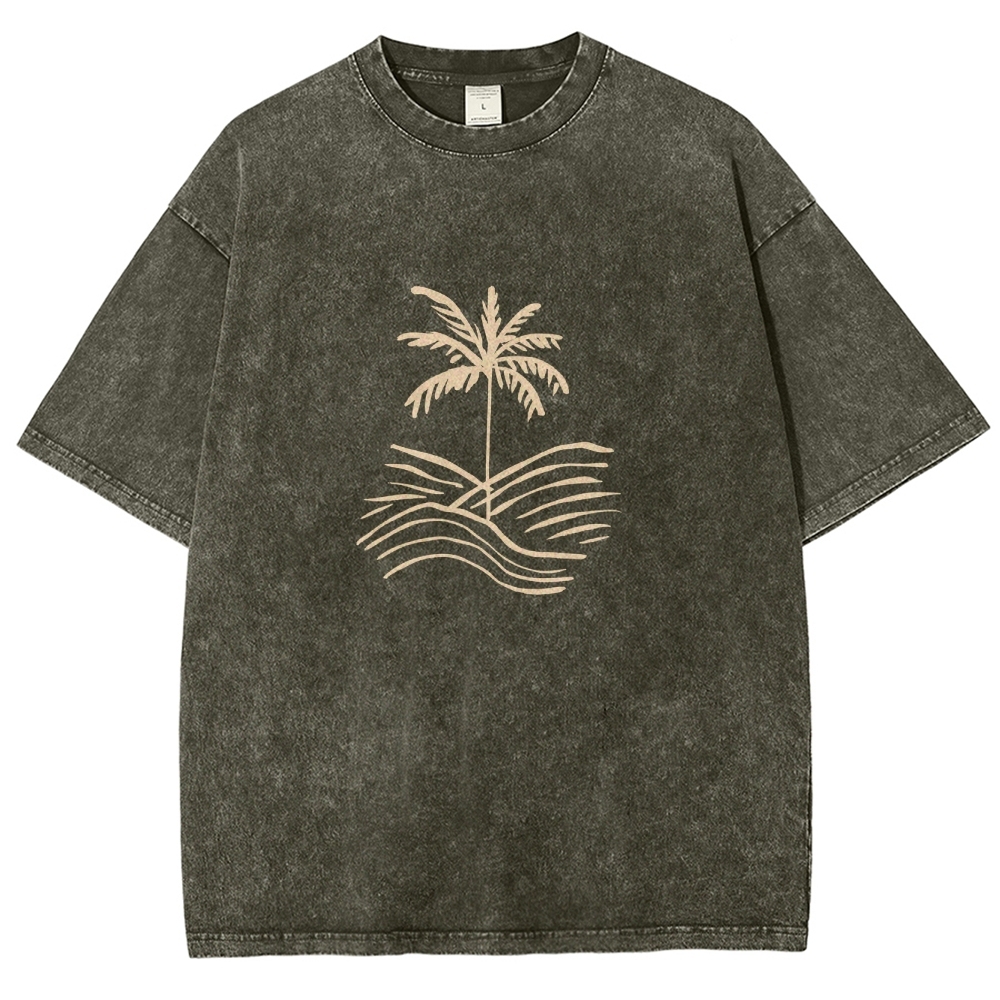 Washed T-Shirt | Surf Unisex Fit | TIDESENCE