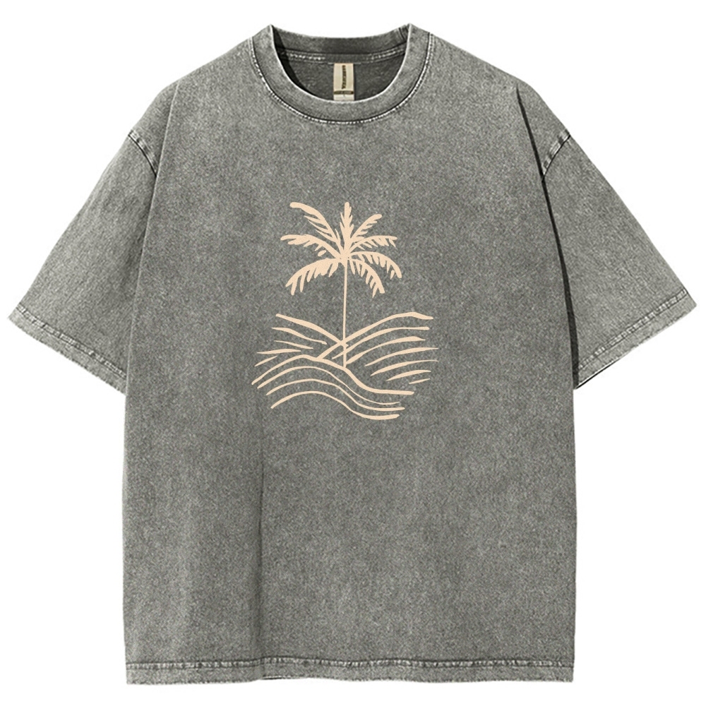 Washed T-Shirt | Surf Unisex Fit | TIDESENCE
