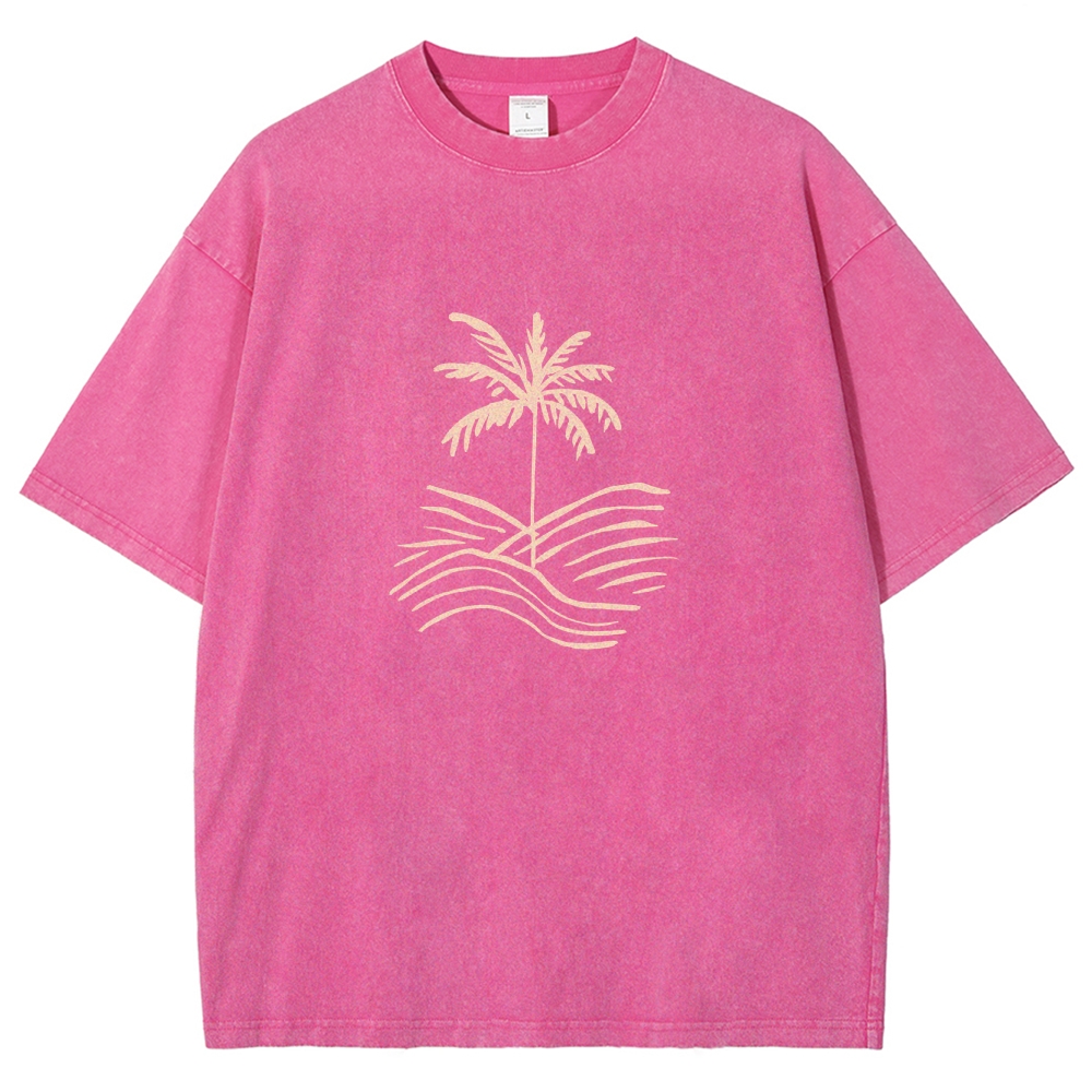 Washed T-Shirt | Surf Unisex Fit | TIDESENCE