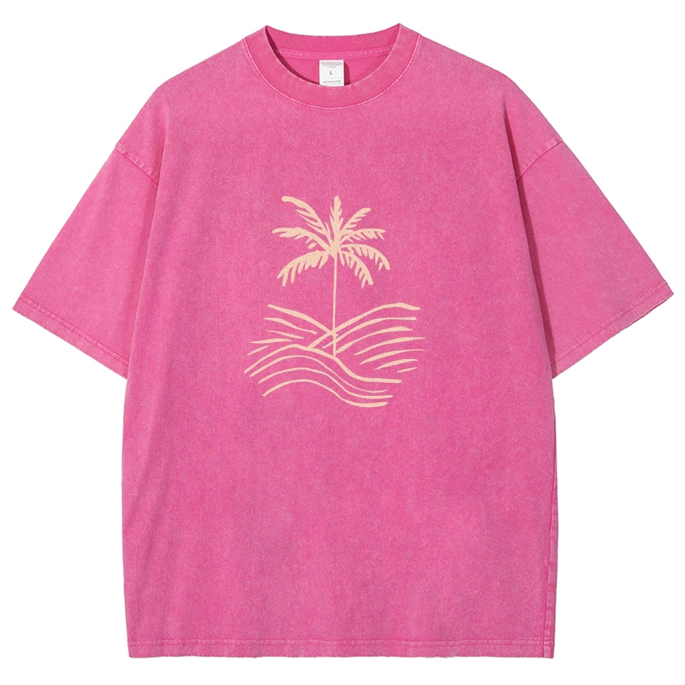 Washed T-Shirt | Surf Unisex Fit | TIDESENCE