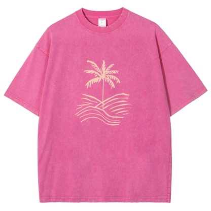 Washed T-Shirt | Surf Unisex Fit | TIDESENCE