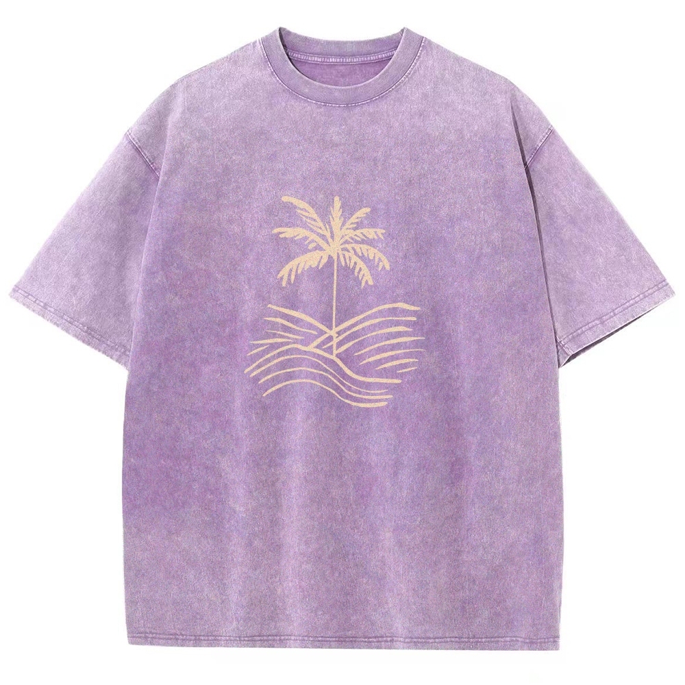 Washed T-Shirt | Surf Unisex Fit | TIDESENCE