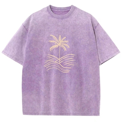 Washed T-Shirt | Surf Unisex Fit | TIDESENCE