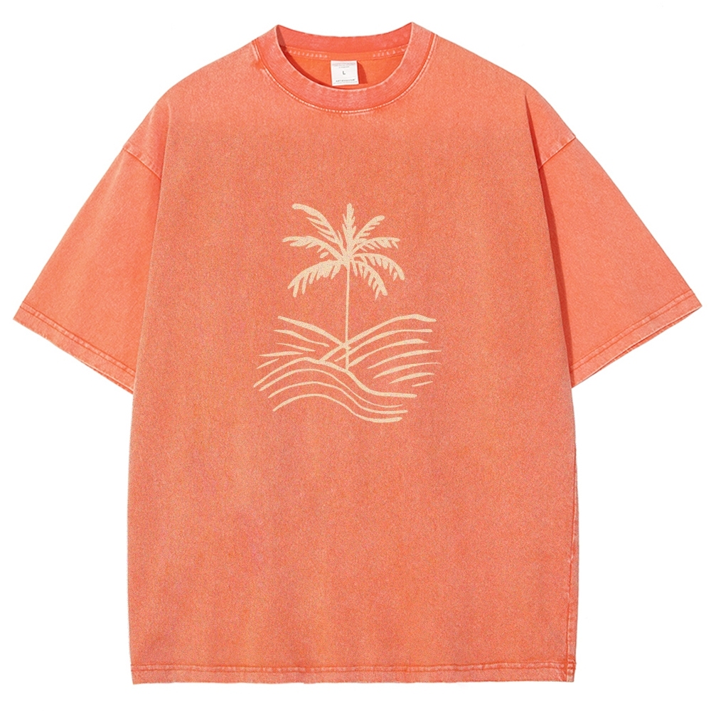 Washed T-Shirt | Surf Unisex Fit | TIDESENCE