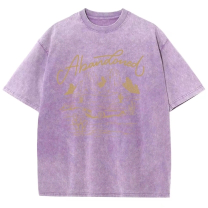 Washed T-Shirt | Desert Adventure Unisex Fit TEE | TIDESENCE
