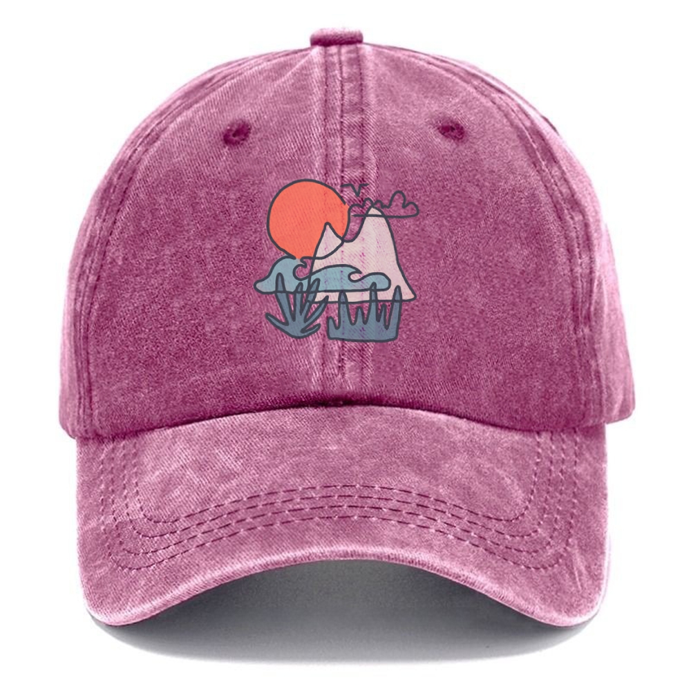 Baseball Cap | Unisex Vintage Adjustable Casual Washed Cap
