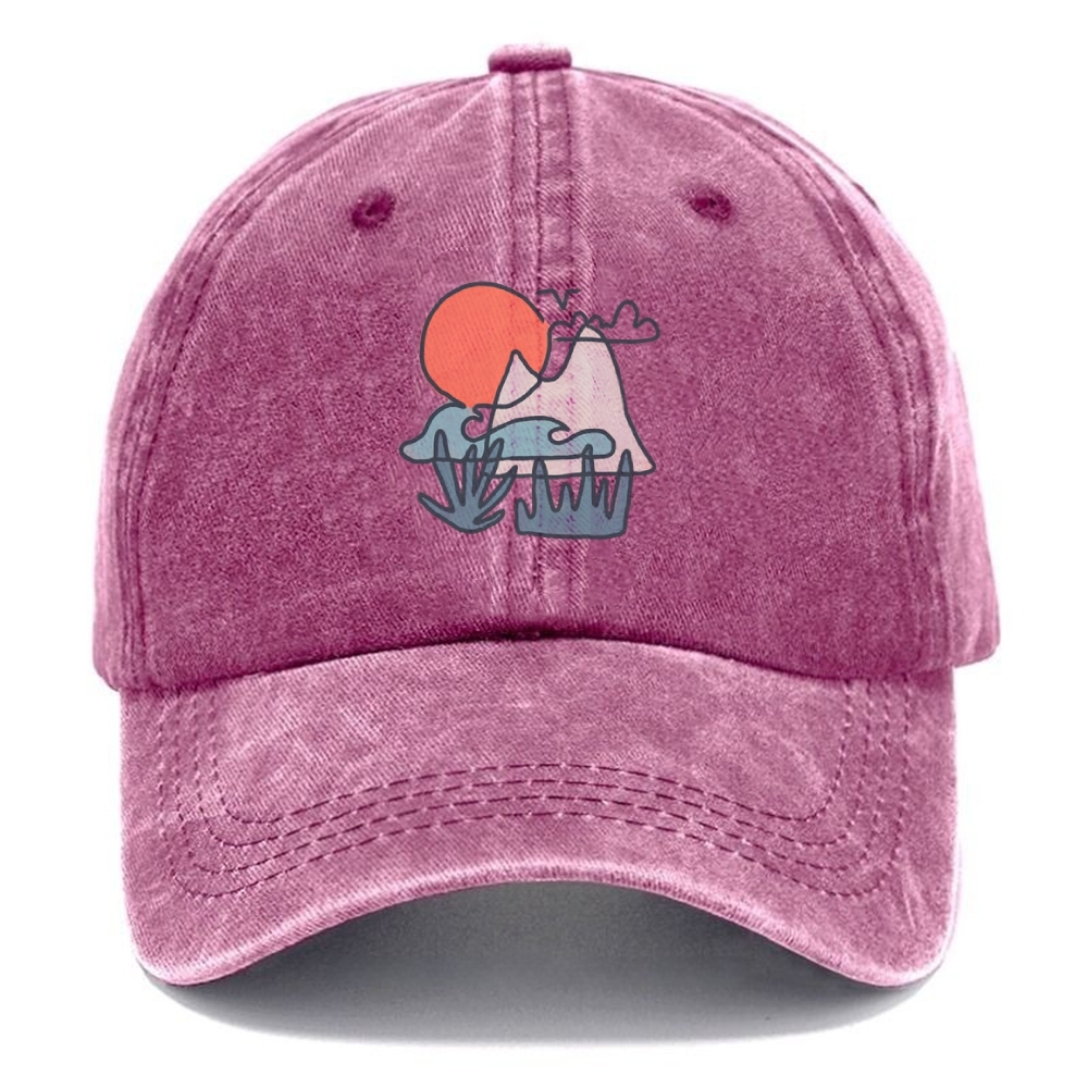 Baseball Cap | Unisex Vintage Adjustable Casual Washed Cap
