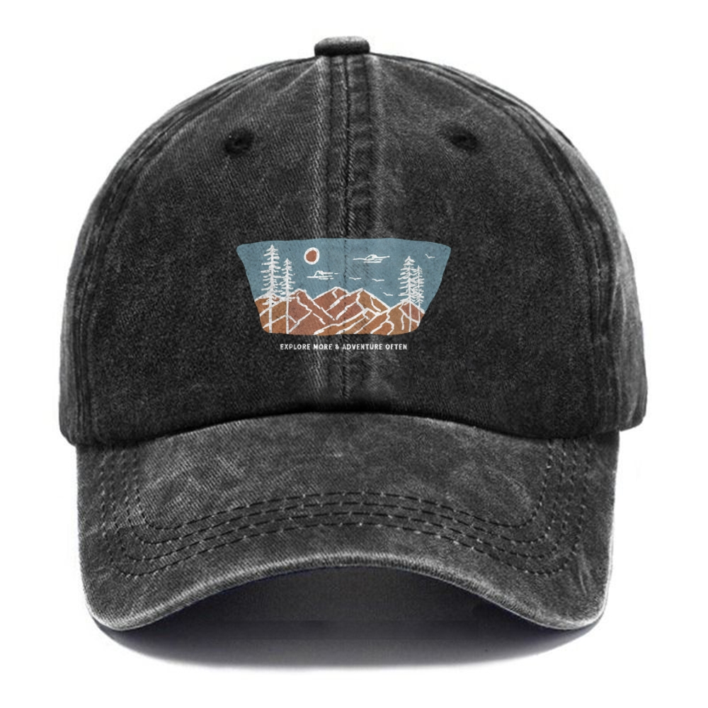 Baseball Cap | Unisex Vintage Adjustable Casual Washed Cap