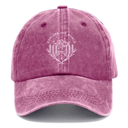 Baseball Cap |Unisex Vintage Casual Washed Cap