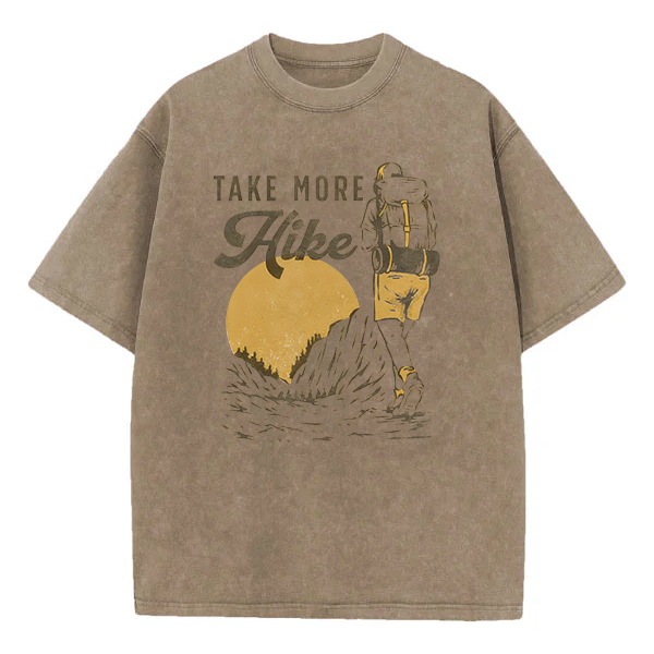 Washed T-Shirt | Take More Hike Washed TEE