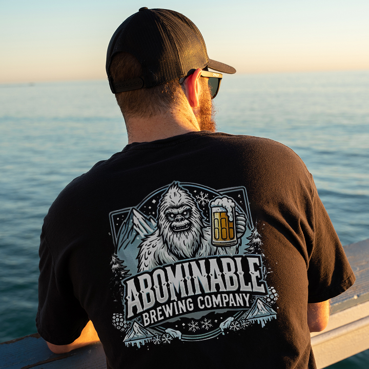 Abominable Brewing Company Printed Men's T-shirt