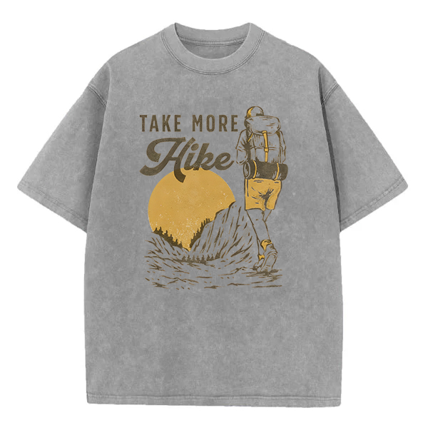 Washed T-Shirt | Take More Hike Washed TEE