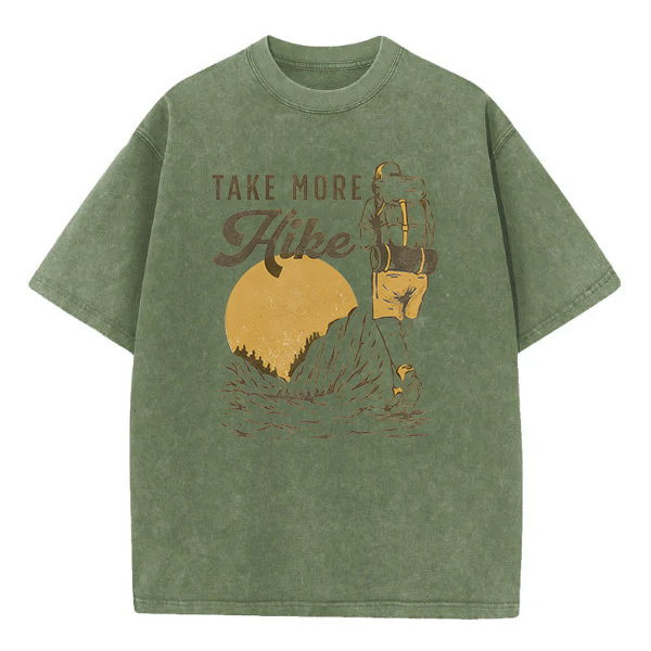 Washed T-Shirt | Take More Hike Washed TEE