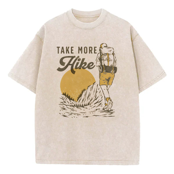 Washed T-Shirt | Take More Hike Washed TEE