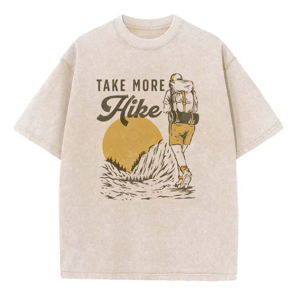 Washed T-Shirt | Take More Hike Washed TEE