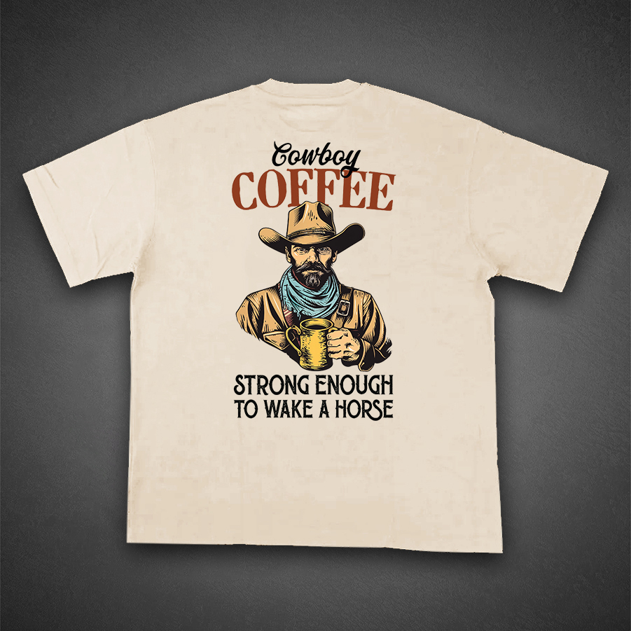 Vintage Western Coffee Ranch Tee