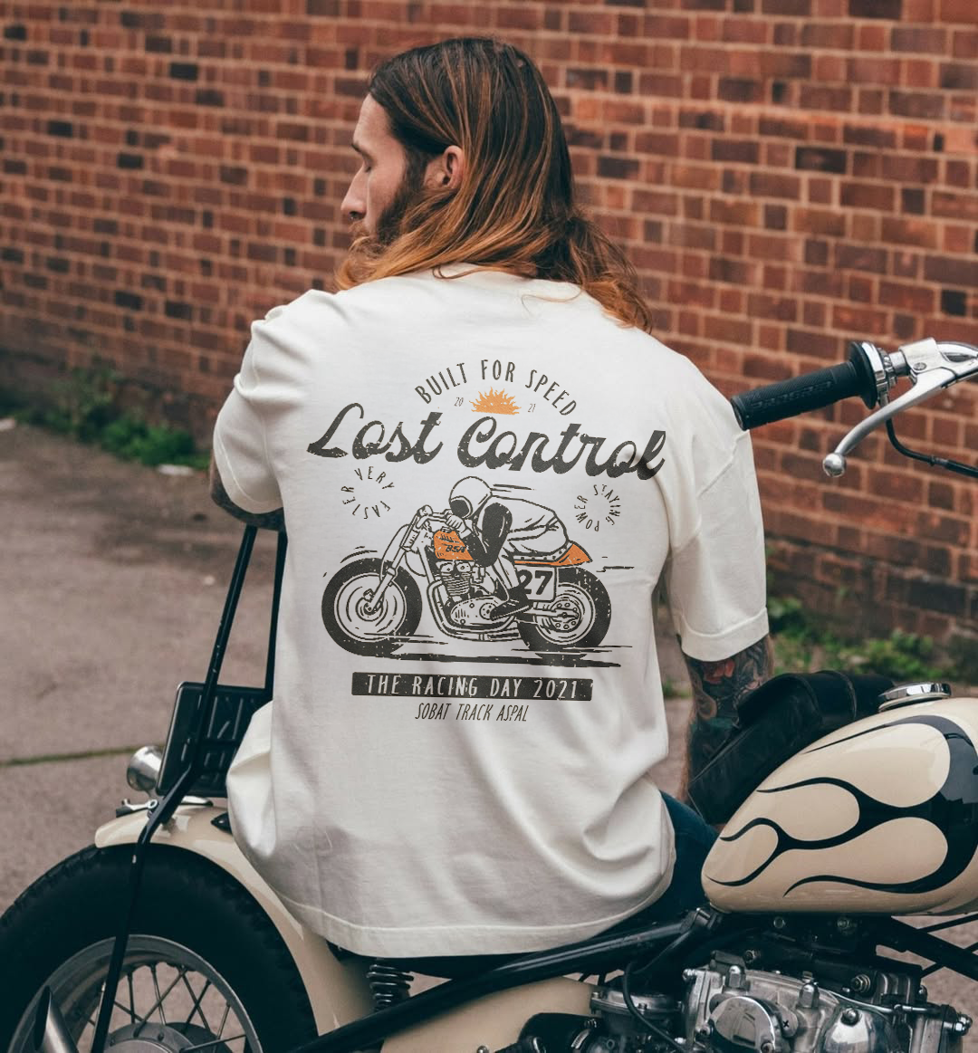 Retro Western Biker