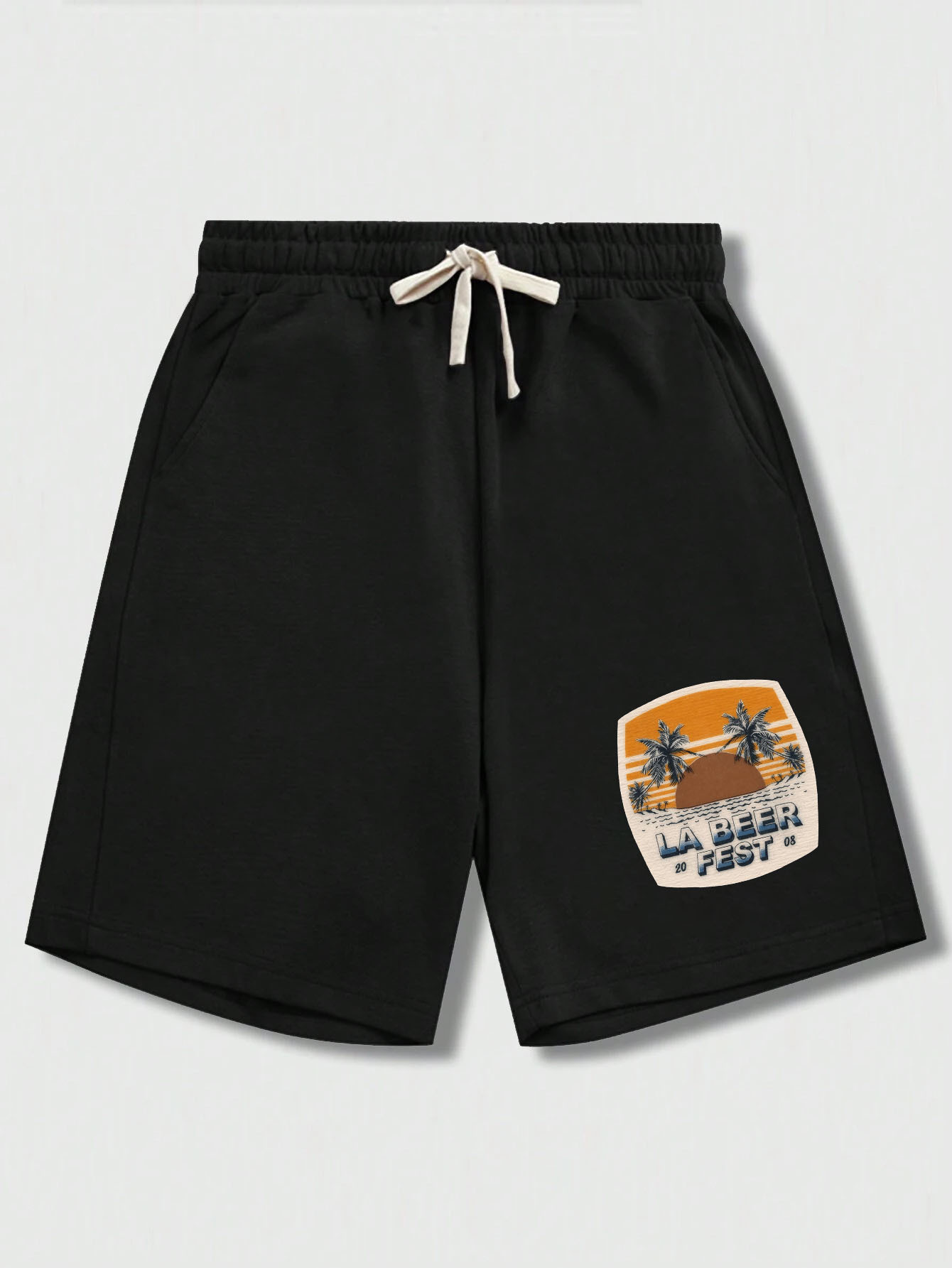 Men's Cotton Western Print Shorts