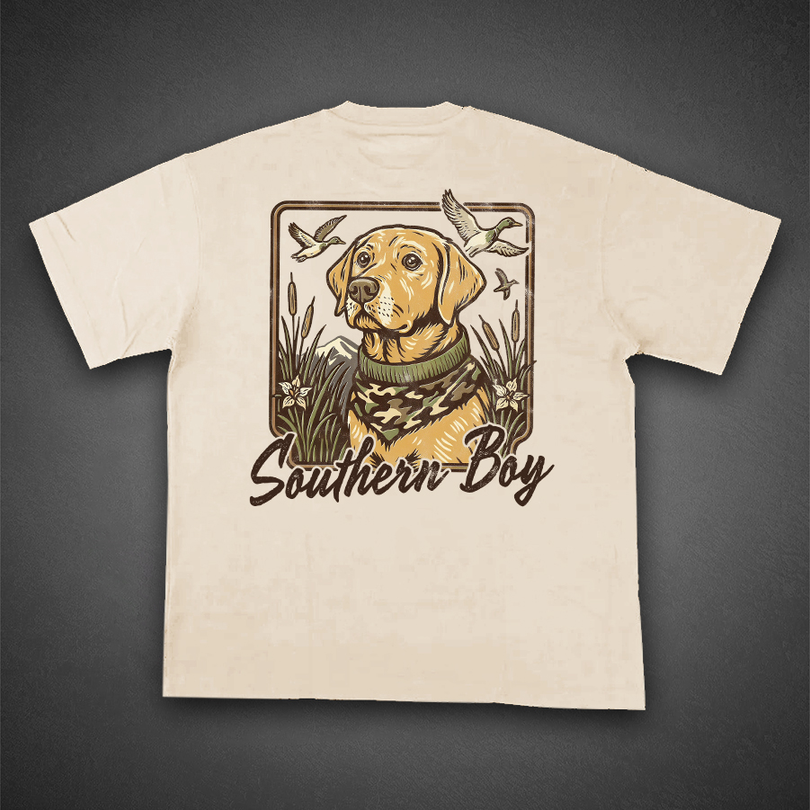 Vintage Western Dog Graphic Tee
