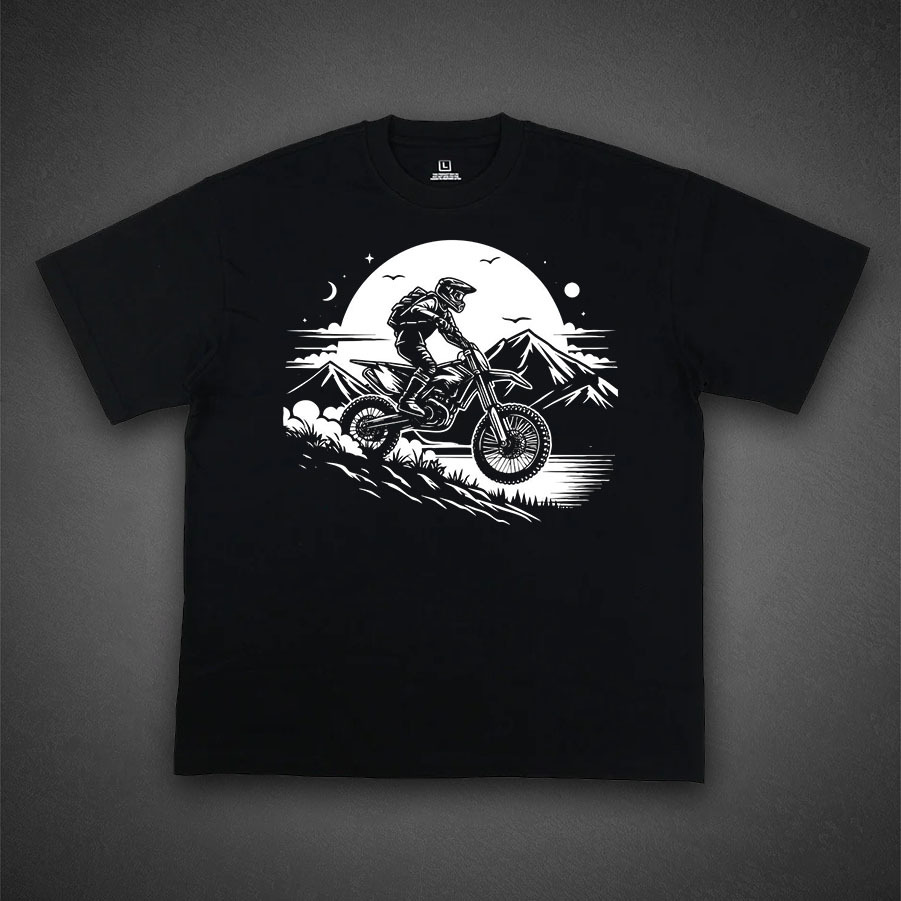 Vintage Western Motorcycle Adventure Tee