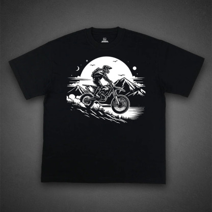 Vintage Western Motorcycle Adventure Tee