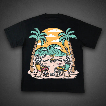 Vintage Western Sunset Rider Tee 