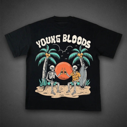 Vintage Western Sunset Rider Tee 