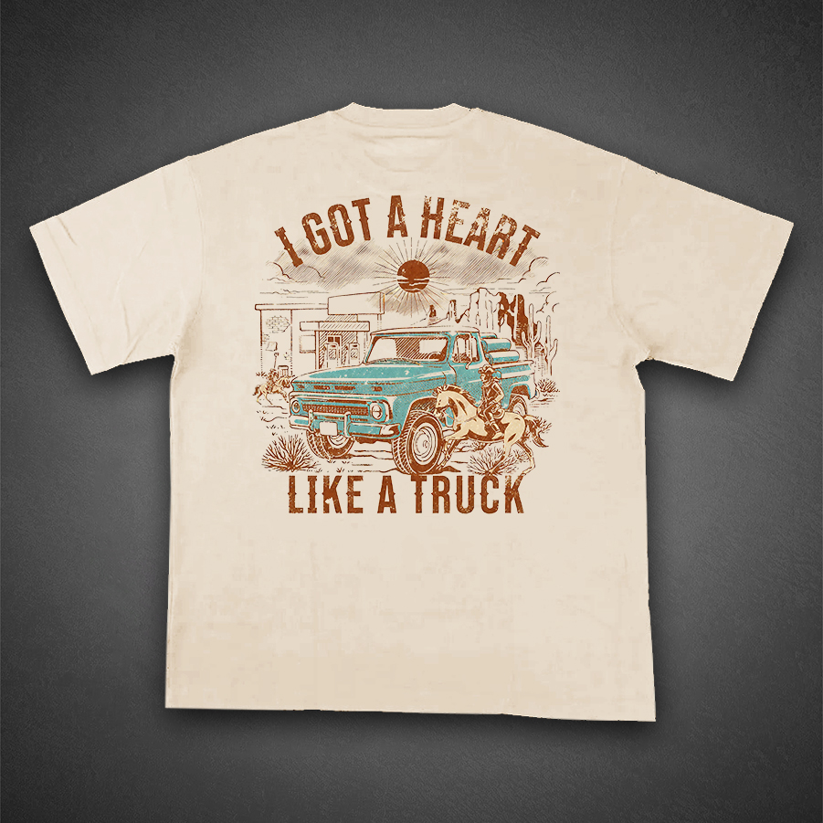 Lone Star Trucking Co. - 1970s Cowboy Rig T-Shirt