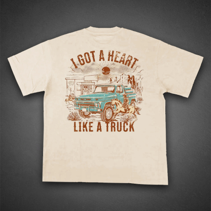 Lone Star Trucking Co. - 1970s Cowboy Rig T-Shirt