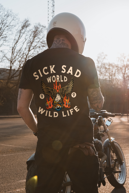 Retro Western Biker