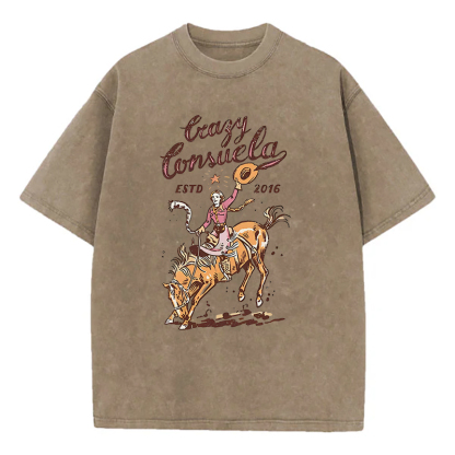 Charly Consuela Unisex Washed T-Shirt