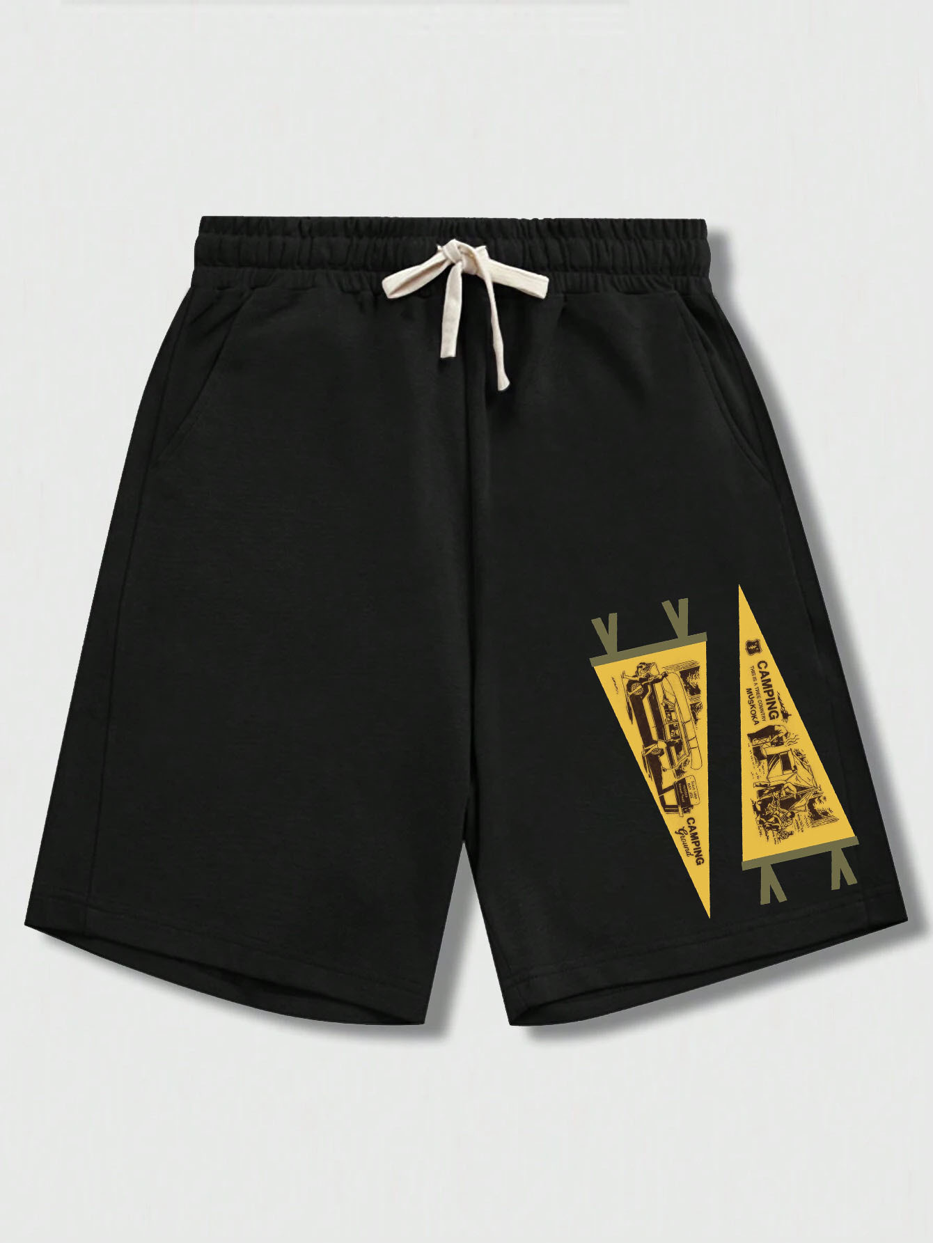 Men's Cotton Western Print Shorts