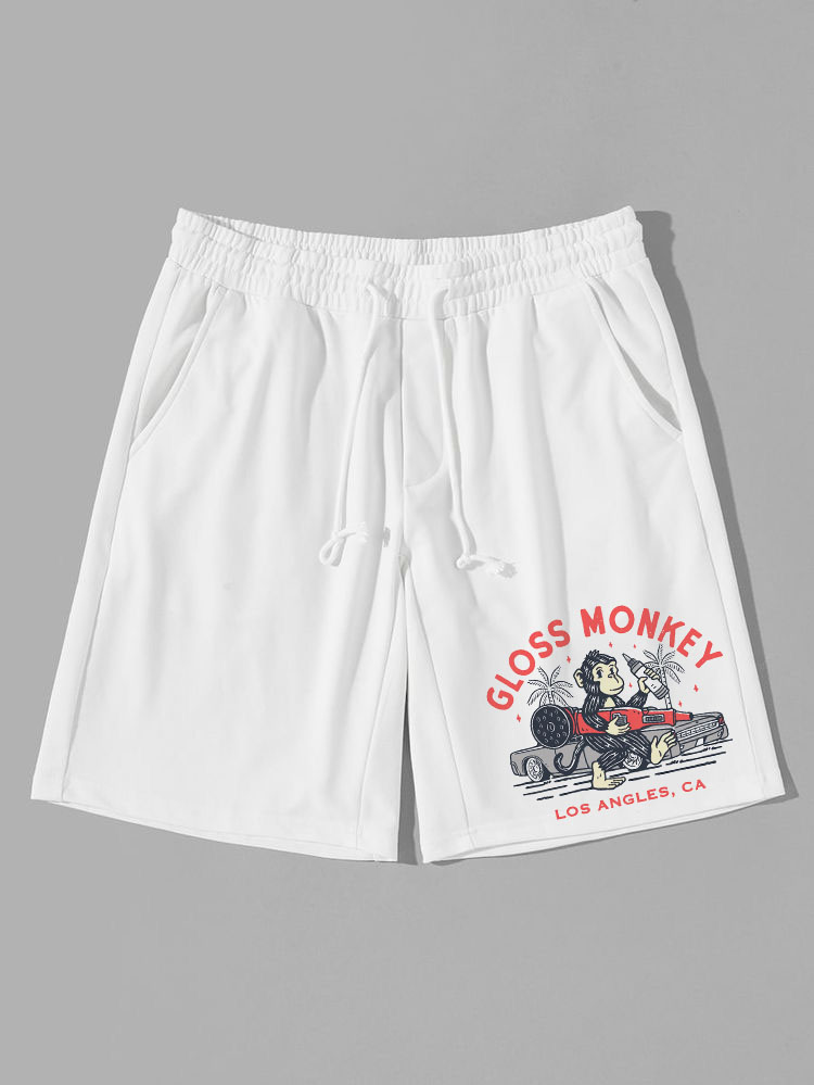 Wild West Graphic Men's Shorts