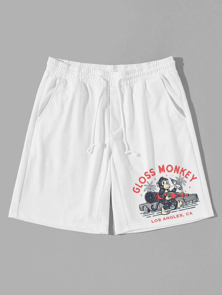 Wild West Graphic Men's Shorts