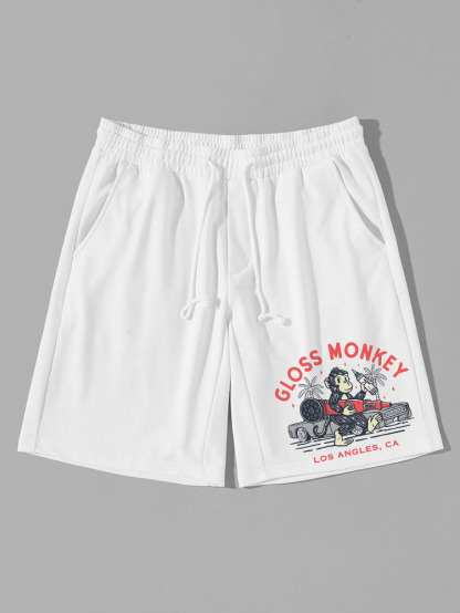 Wild West Graphic Men's Shorts