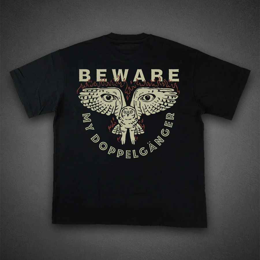 American Cowboy Eagle Print T-Shirt