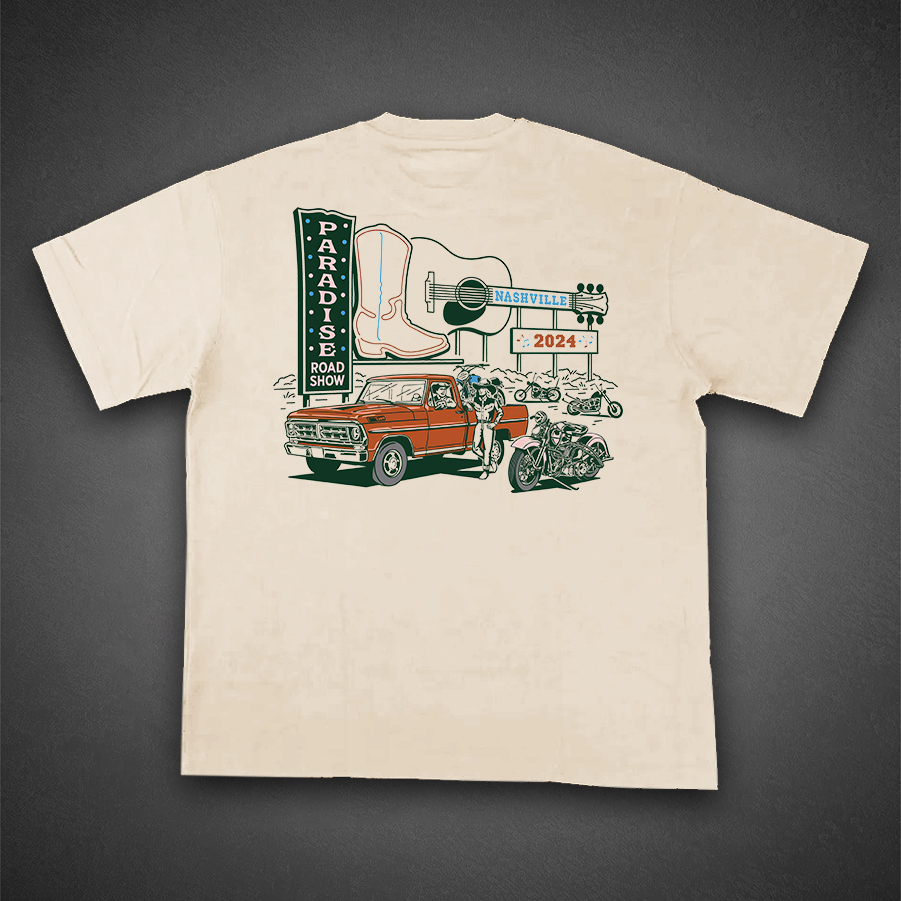 Lone Star Trucking Co. - 1970s Cowboy Rig T-Shirt